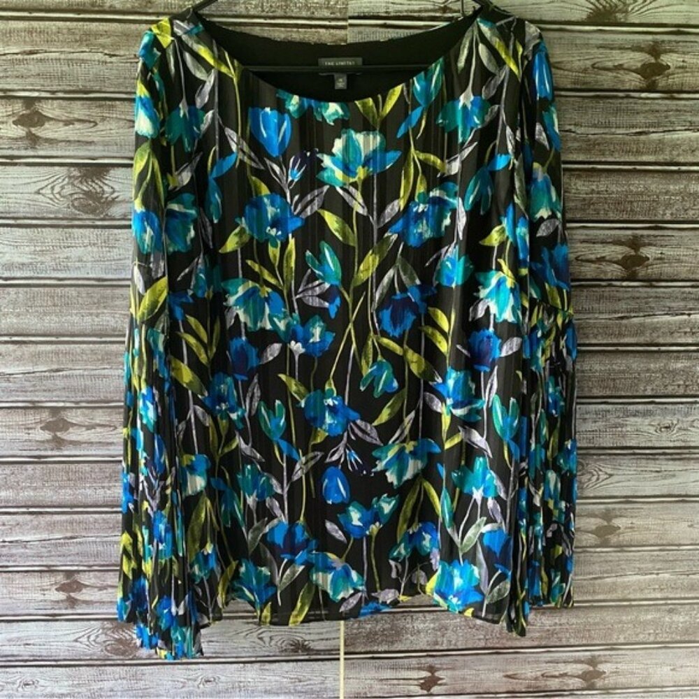 The Limited Collection Women's‎ Floral Long-Sleeved Blouse Size XL